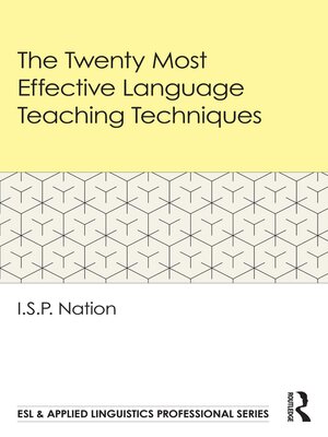 cover image of The Twenty Most Effective Language Teaching Techniques